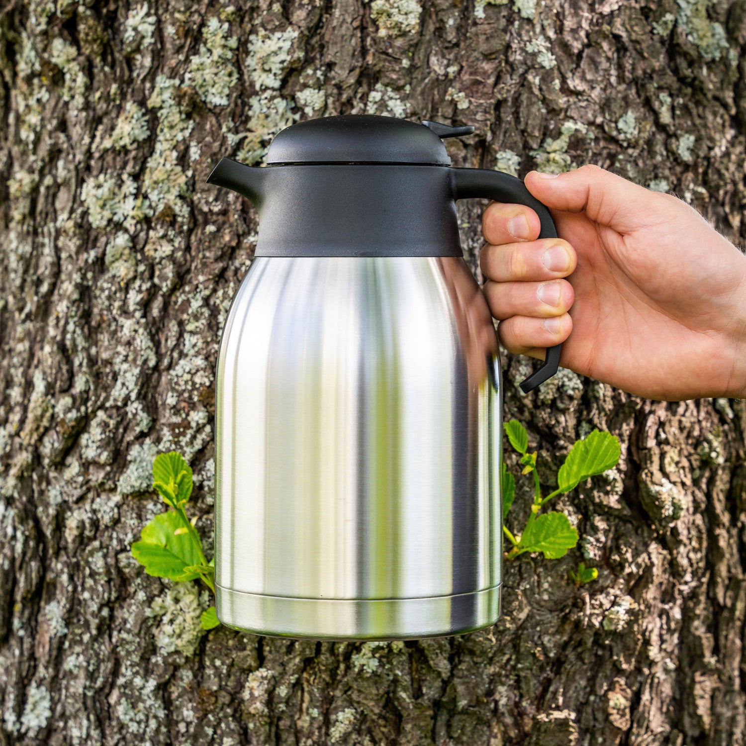 Classic termoskaadin 2 l - tyylikäs termoskannu kahvin ja teen lämpimänä pitämiseen