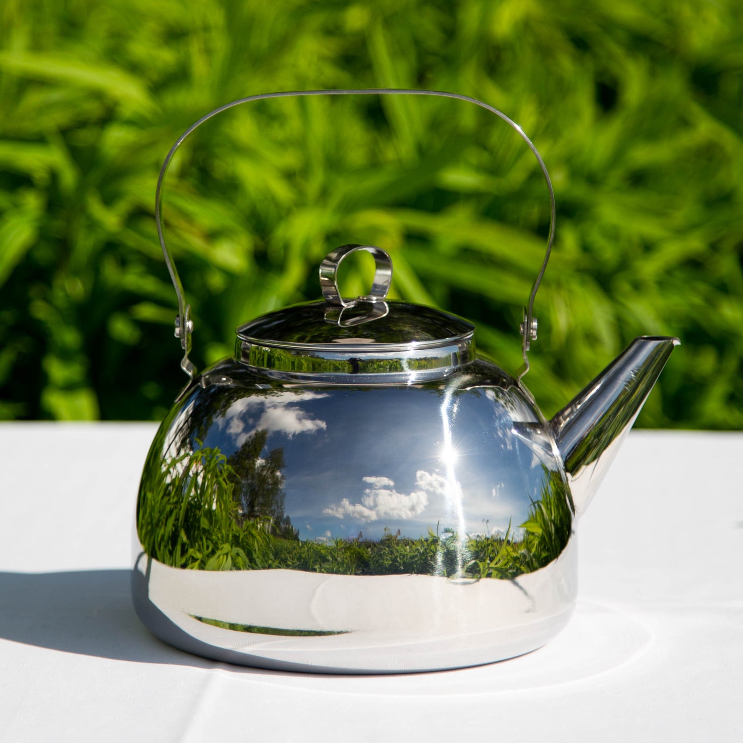 Mari kahvipannu 1,5 l - perinteinen pannukahvin keittopannu liedelle ja nuotiolle